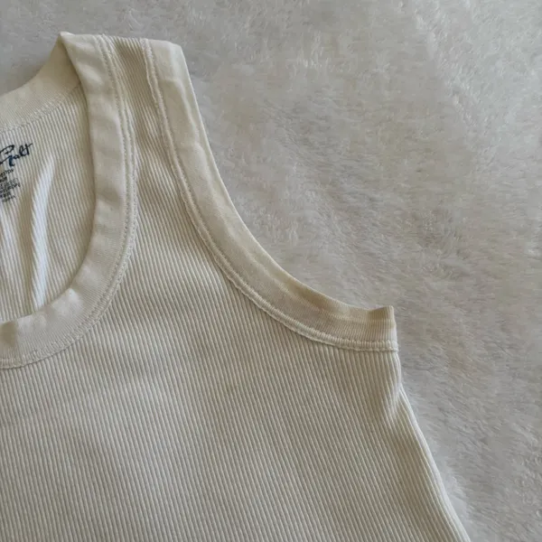 Brandy Melville White Connor Tank - Image 4