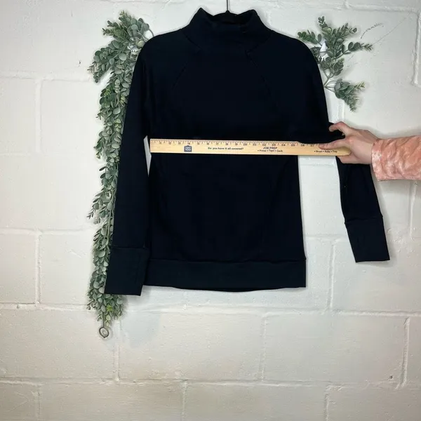 Fabletics | women black athletic cowl neck pullover - Image 9