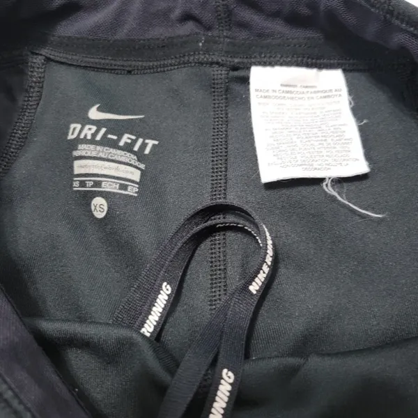 Pants Size XS W25"xL28" Dri-Fit Running Pants Leggings Athletic Black - Image 8