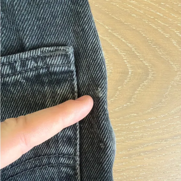 Levi’s Jeans Baggy Dad Size 24 Black - Image 5