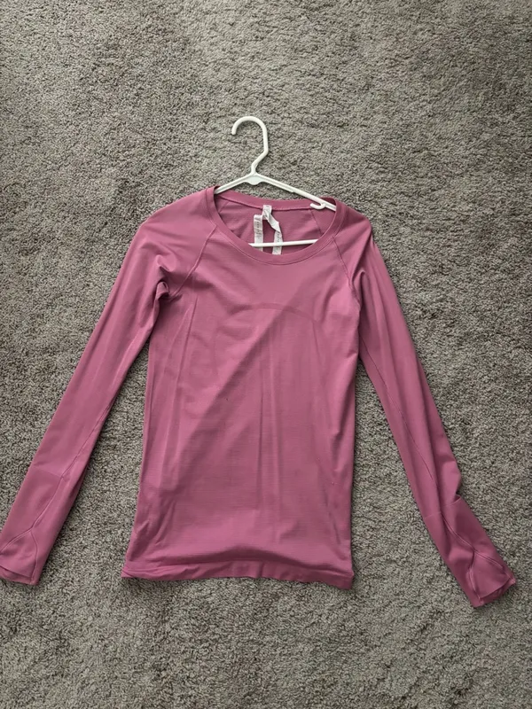 Lululemon Swiftly Tech Long Sleeve Shirt 2.0 in Pink Blossom - Image 2