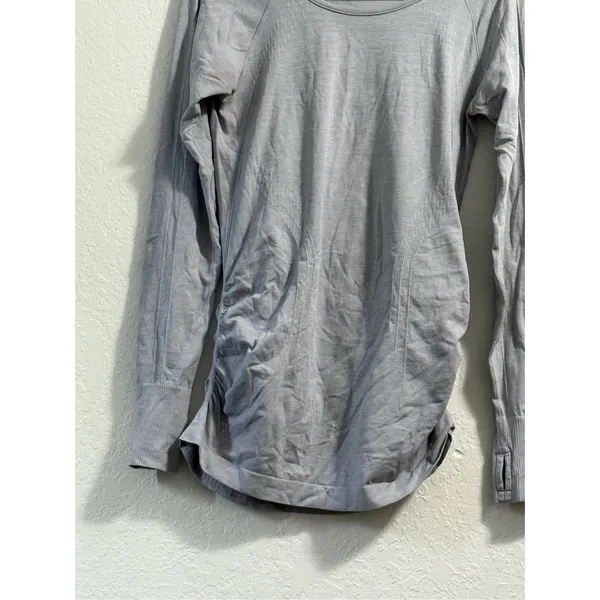 Athleta long sleeve lightweight running top medium shirt - Image 2