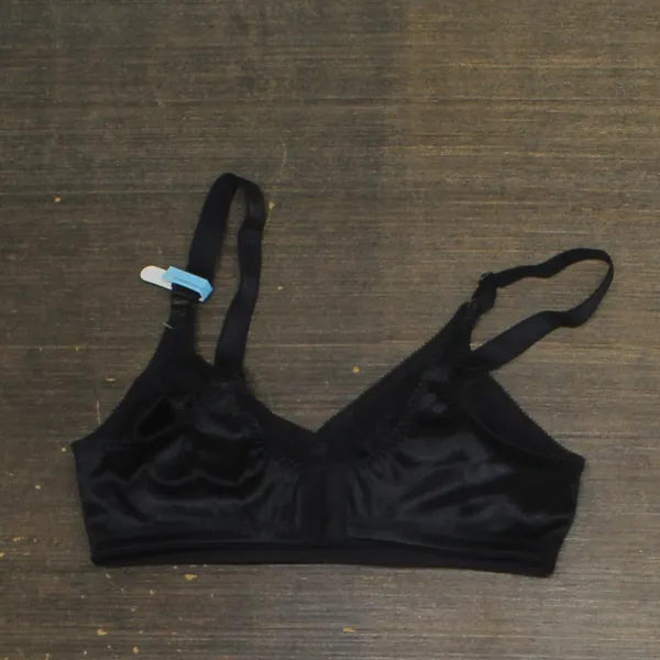 NWT Bali Womens Double Support Wirefree Bra 3820 Black 36C - Image 3