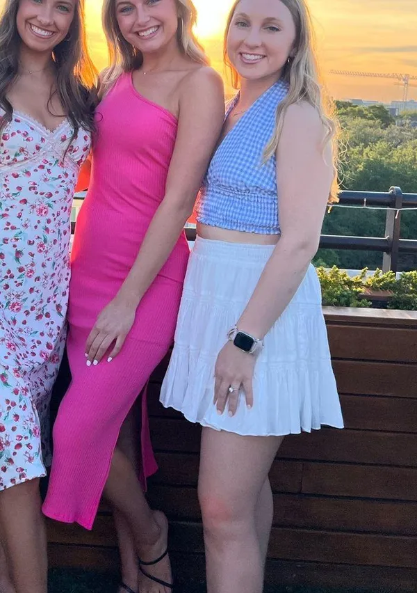 These Three Boutique Hot pink dress - Image 2