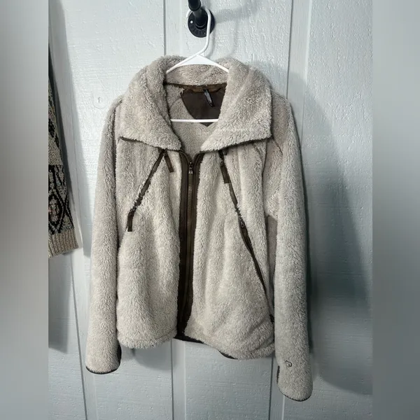 Kuhl Brown Women’s Flight Fleece Size XL EUC - Image 3