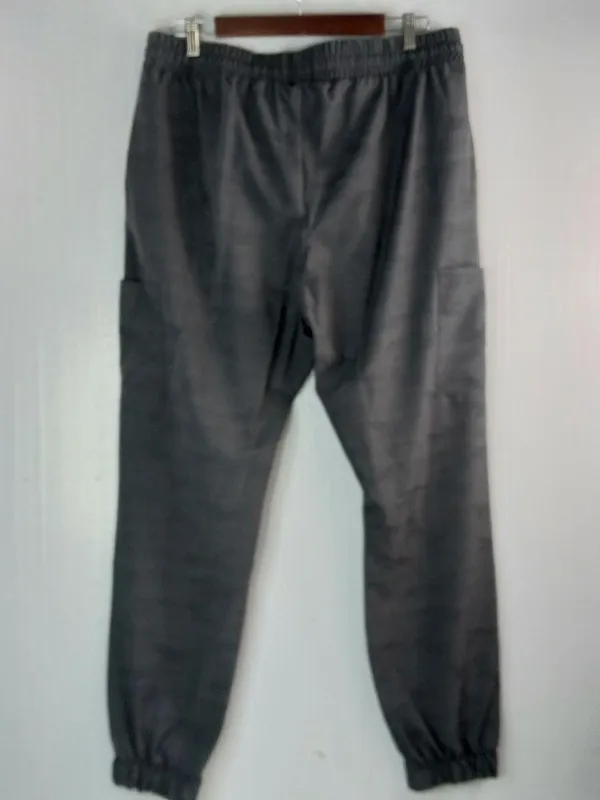 Elite Med Performance XL Short Sleeve Scrub 3-Piece Set in Slate Gray - Image 3
