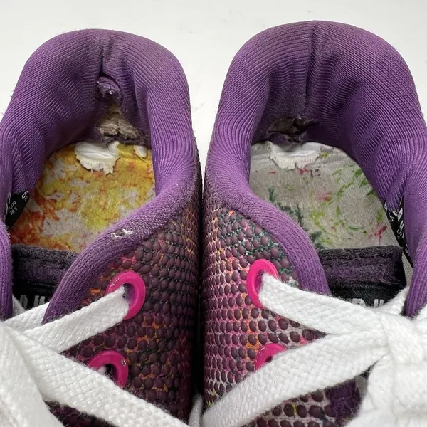 NoBull Project Women's Size 7.5 Sam Dancer‎ Art Work Trainer Lace Up Sneakers - Image 9