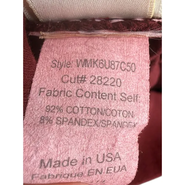 NWT True Religion Eva Pant Redwood Athletic Hook Up Flare Leggings Size Medium - Image 11
