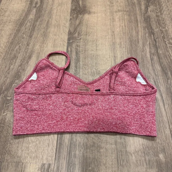 Bo+Tee Womens Red 2PC Seamless Sports Bra Legging Yoga Pant Set XS/Small - Image 3