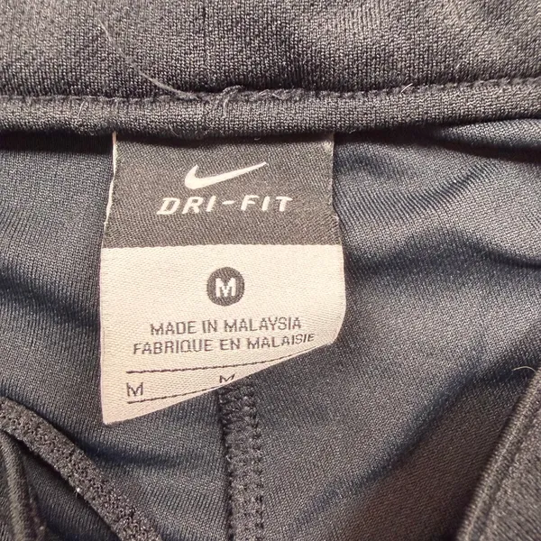 Nike Dri-FIT Joggers Womens Medium Black Lightweight Athletic Pants - Image 2