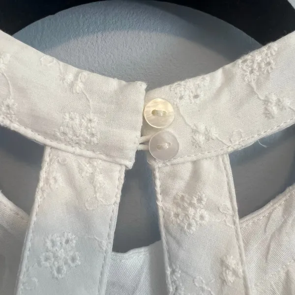 Petal and Pup Raffael High Neck Mini Dress Lace NWT Size Large 100% cotton - Image 11