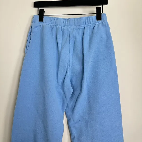 ARITZIA TNA Cozy Fleece Mega Sweatpants in Pastel Blue Size X-Small - Image 6