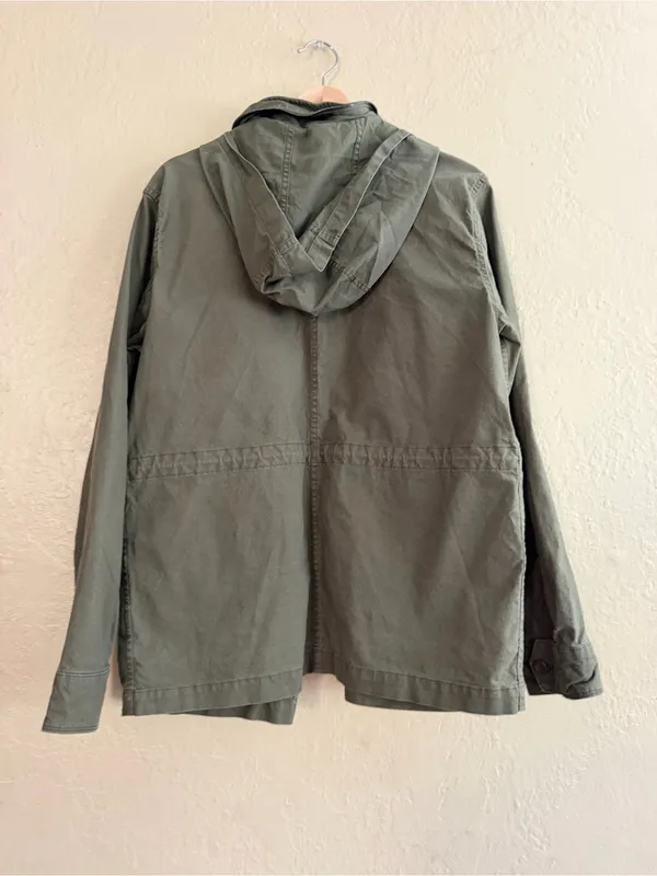 Old Navy Olive Utility Jacket - Image 2