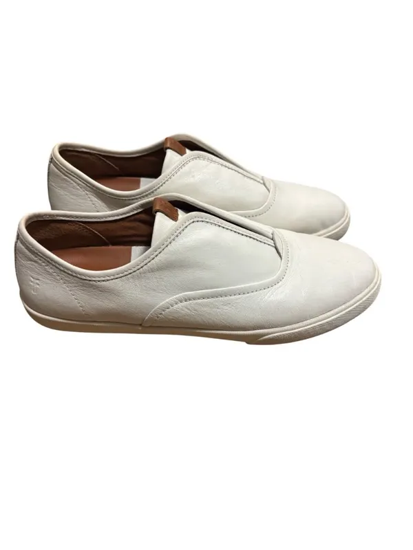 Frye White Maya CVO Slip-On Sneakers Womens Size 8.5 - Image 3