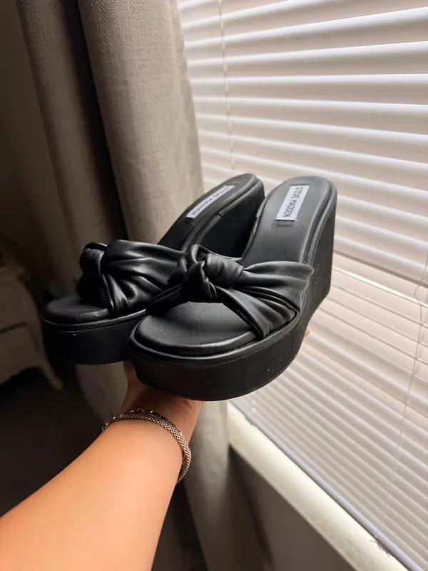 Steve Madden Wedge Sandals Platform - Image 2