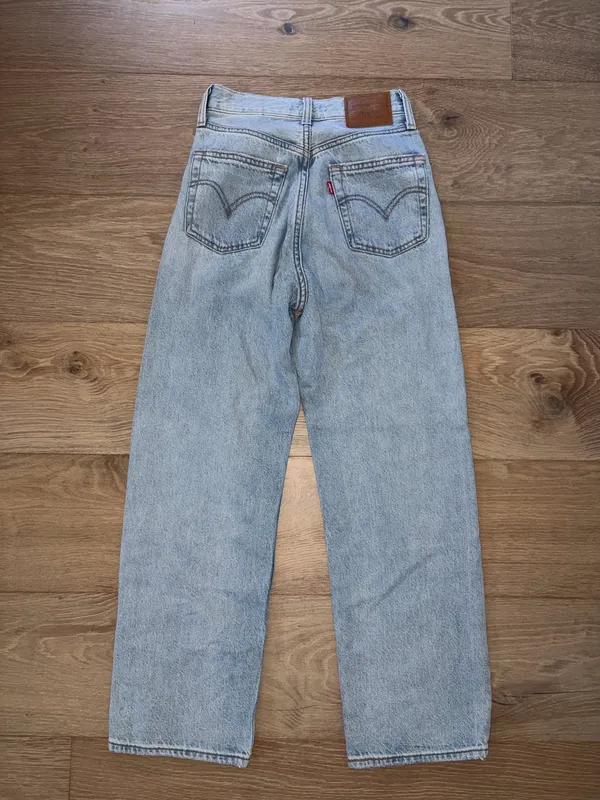 Levi's Straight Ankle blue jeans Size 24  - Image 2