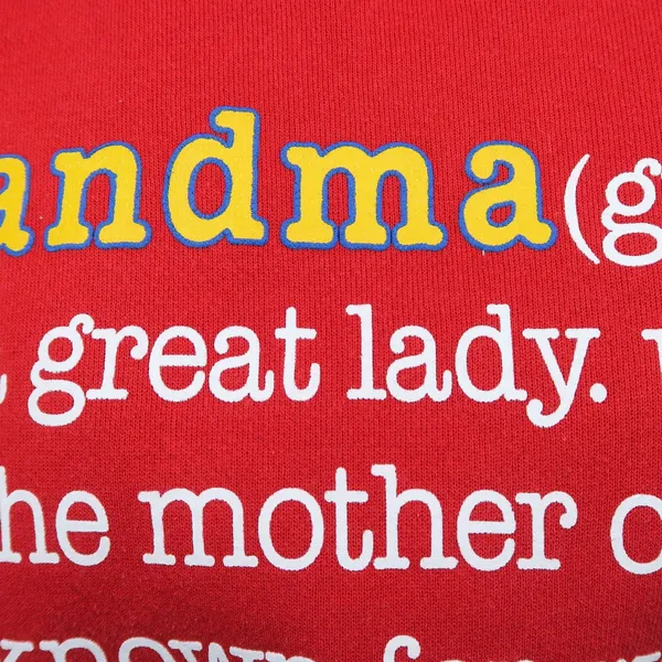 Vintage 90s Grandma Dictionary Definition Red Sweatshirt - Image 4