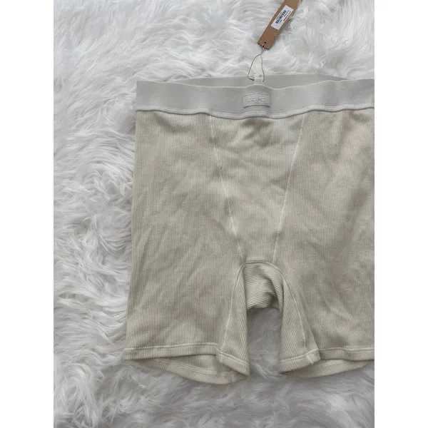 Skims Cotton Rib Boxer Bone Size Small - Image 4