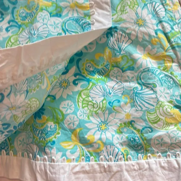 Lilly Pulitzer Pansy Skort lagoon Green wave rider women’s size 6 - Image 3