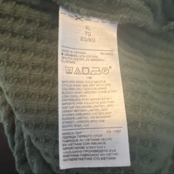 GAP Shirt‎ Green - Image 4