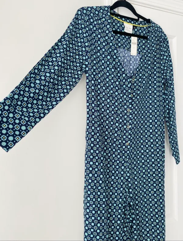 Alexandra Farmer Flannel Lounge Jumpsuit - Image 4