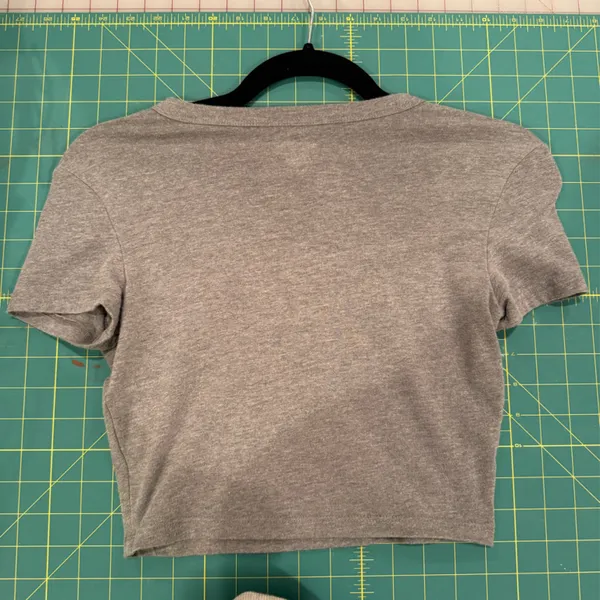 Wild Fable Heather Gray Women's Crop Top - Image 3