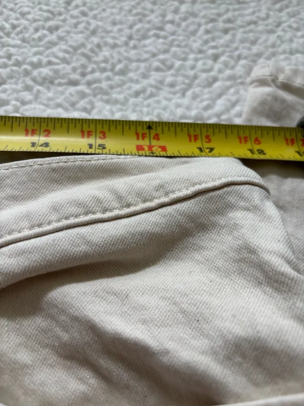 Lucky Brand Off-white athletic slim Denim Jeans Size 34x32 #coastalgrandma #denim - Image 3
