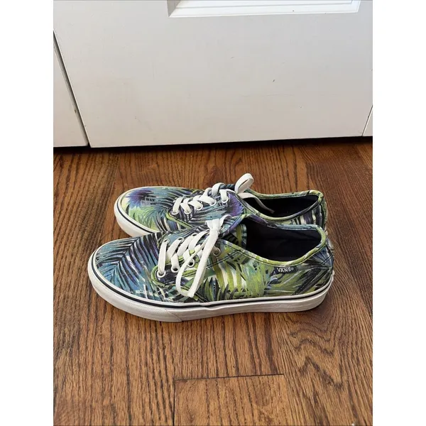 Vans Camden Multicolor Palm Low-Top Sneakers Size 8 - Image 3