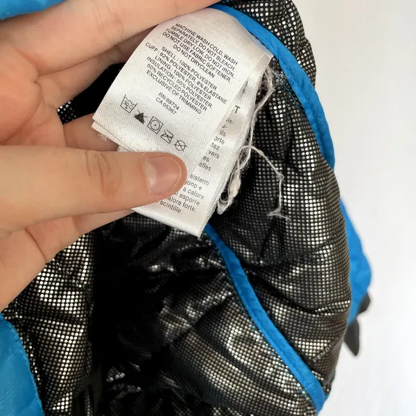Columbia blue puffer coat omni-heat thermal comfort women's size small‎ winter - Image 8