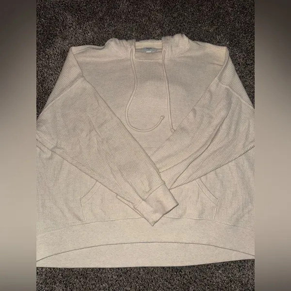 Aerie Women's Cream Knit Sweater - Image 6