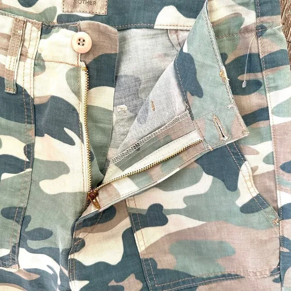 Mother The Shaker crop chop camo pants Size 25 - Image 12