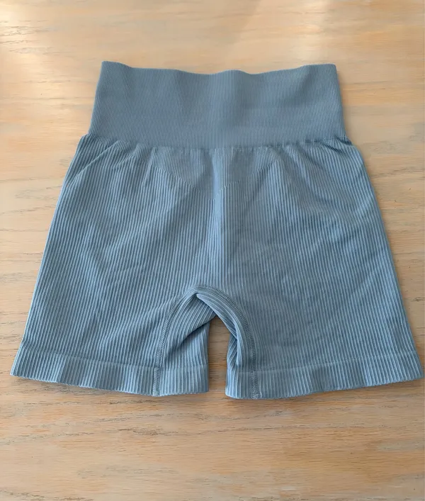 Blue Biker Shorts - Image 2