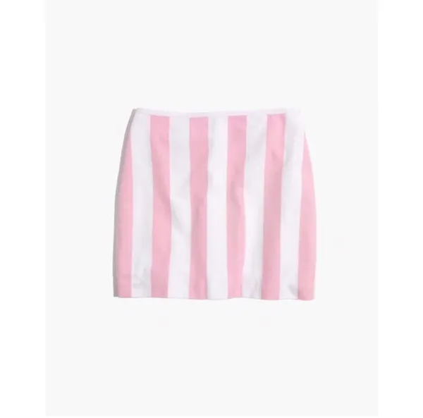 pink striped skirt - Image 4