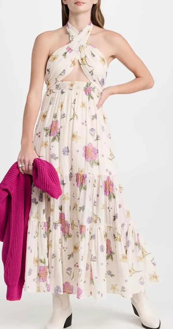 Free people skirt/halter dress - Image 2