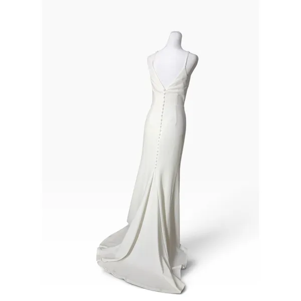 Lulus White Wedding Bridal Dress Size S - Image 3