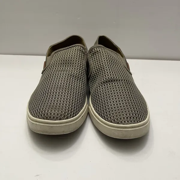 OluKai Shoes Womens 9 Pehuea Tan Slip on Casual Sneaker Loafer ‎ 20271 Beach - Image 2