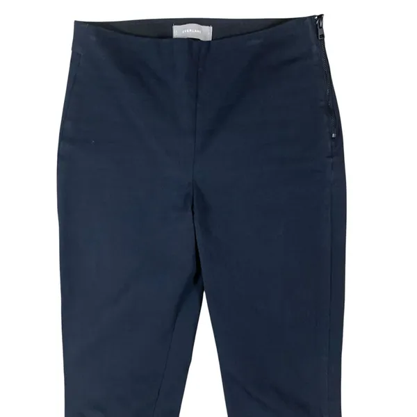 Everlane Black Slim‎ Ankle Pants Workwear Minimalist 2 Classic Stretch - Image 2