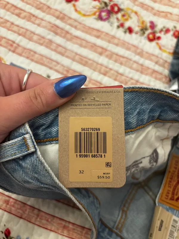 Levi’s 501 Shorts Denim - Image 4