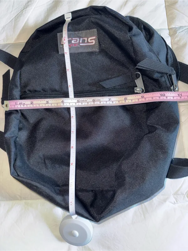 Black Casual Daypack  mini Backpack - Image 5