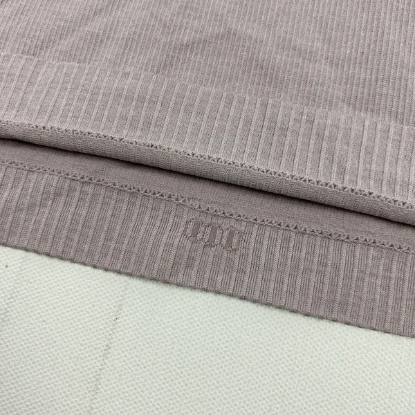 Lululemon Tank Top Womens 8 Medium Purple Ribbed Shelf Bra Racerback Yoga - Image 6