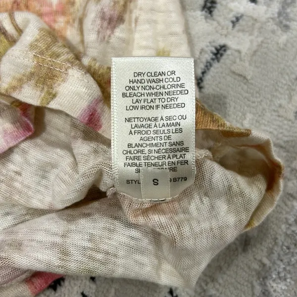 Rebecca Taylor linen short sleeve tee - Image 6