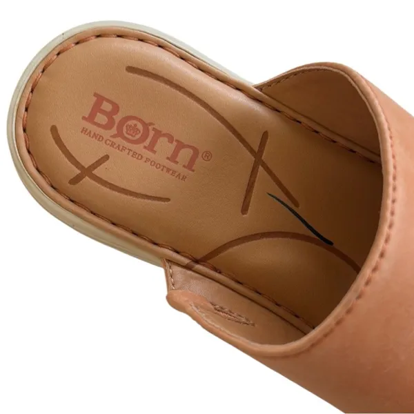 EUC Born Leather Two Strap Sandals Size 7 - Image 3