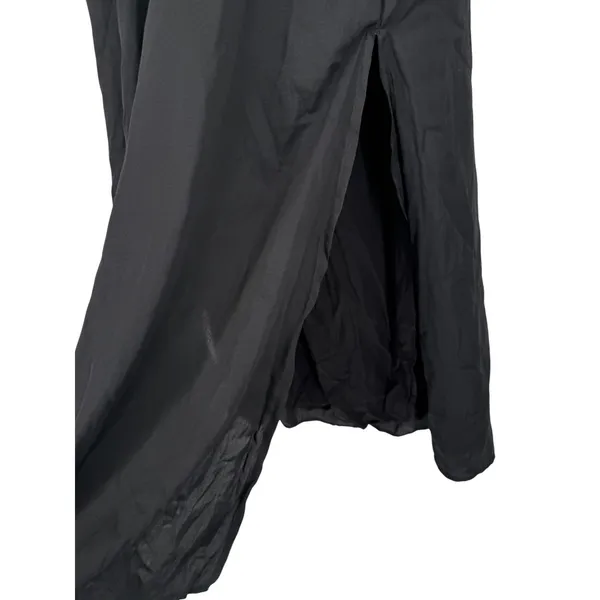 NWT‎ Lulus Long Sleeve Smocked Waist Midi Dress Black Size XS Babydoll Milkmaid - Image 10