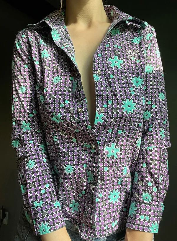 Cruel Girl floral button up - Image 3