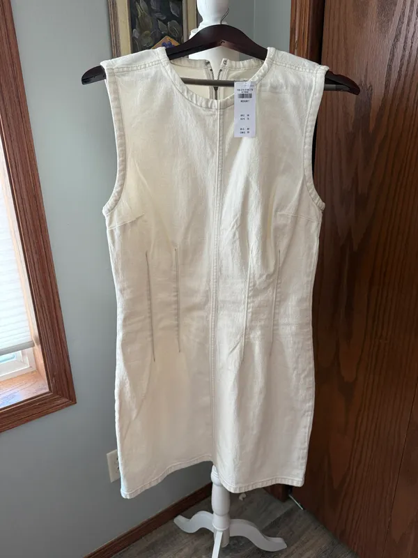 Abercrombie & Fitch Denim Mini Dress - Image 4