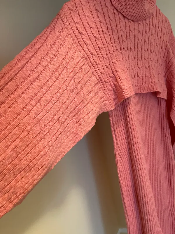 Two Piece sweater dress Pink Size L - Image 6