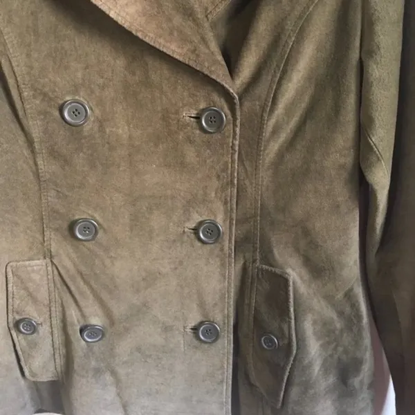 Finity size 6 brown‎ real leather jacket - Image 4