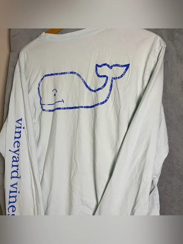 Vineyard vines long sleeve mint green size‎ large - Image 9