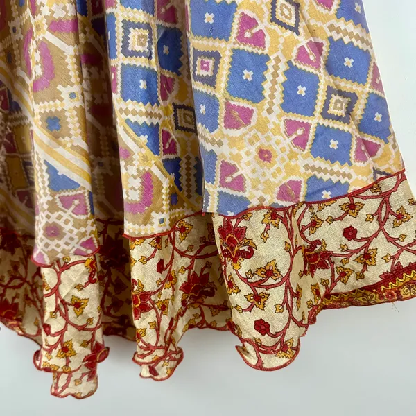 Reversible Maxi Wrap Skirt BINW305 - Image 3