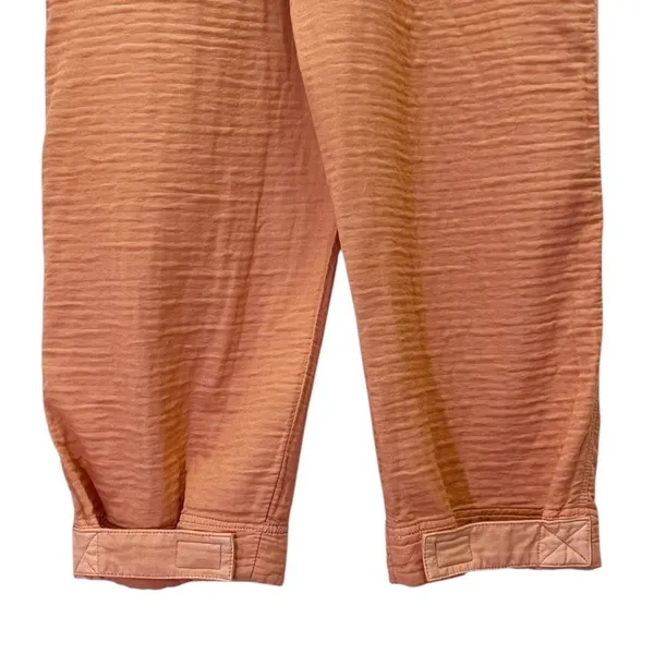 Free People Movement Flipside Textured Pants Sedona Sunrise Size Small Beachy - Image 6